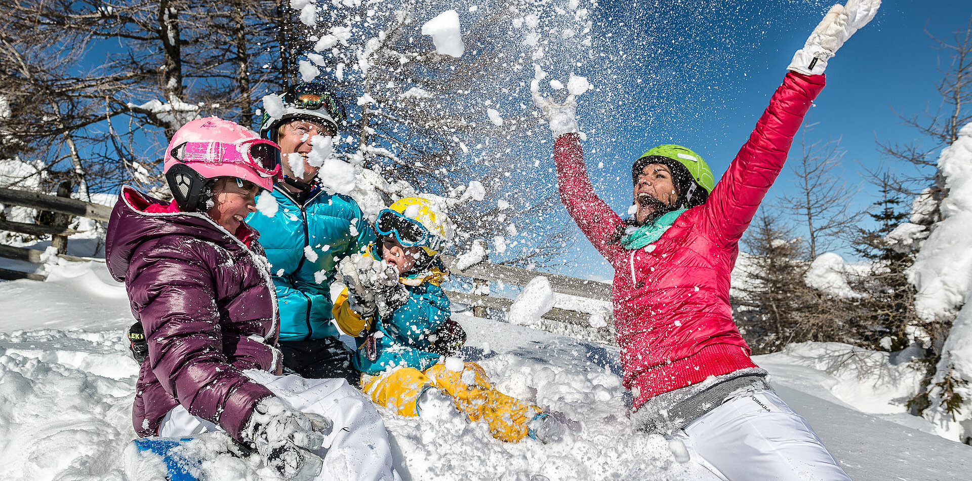Familienspaß im Schnee ©Fritz Breidenbach ©Tourismusregion Katschberg-Rennweg